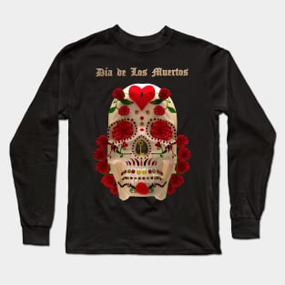 Dia De Los Muertos - Key To Your Heard Long Sleeve T-Shirt